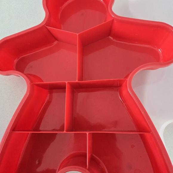 Gingerbread Man Storage Container Lot Of 2 - Picture 6 of 6